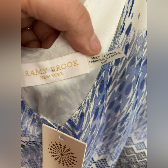 ramy brook becky wrap crossover tank top - Picture 6 of 10